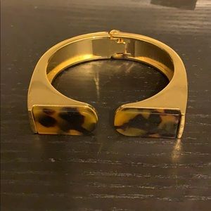 Cabi gold tortoise bangle bracelet